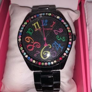 Betsey Johnson Black Watch